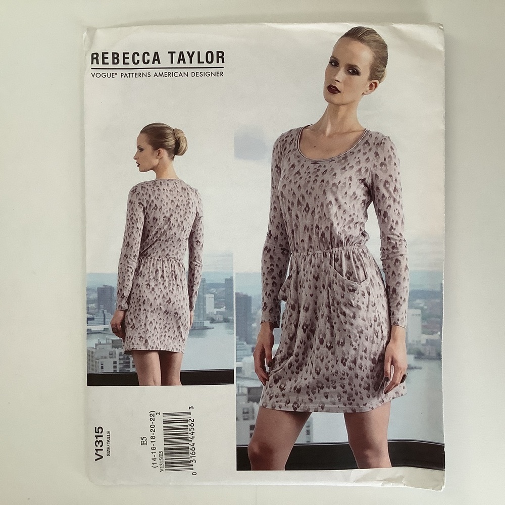 Vogue V1315 Sewing Pattern